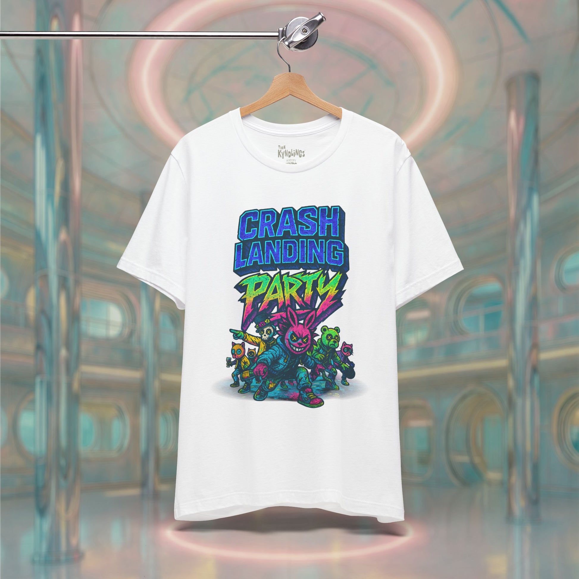 CRASH LANDING PARTY Unisex Tee