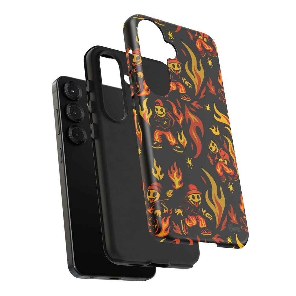 FYRE DANCE - Kreepy Kyds Pattern Phone Case