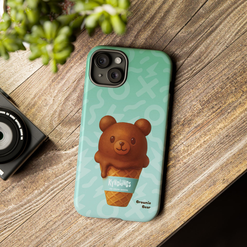 Brownie Bear: ICE CREAM SHOPPE | Sweet & Tough Phone Case