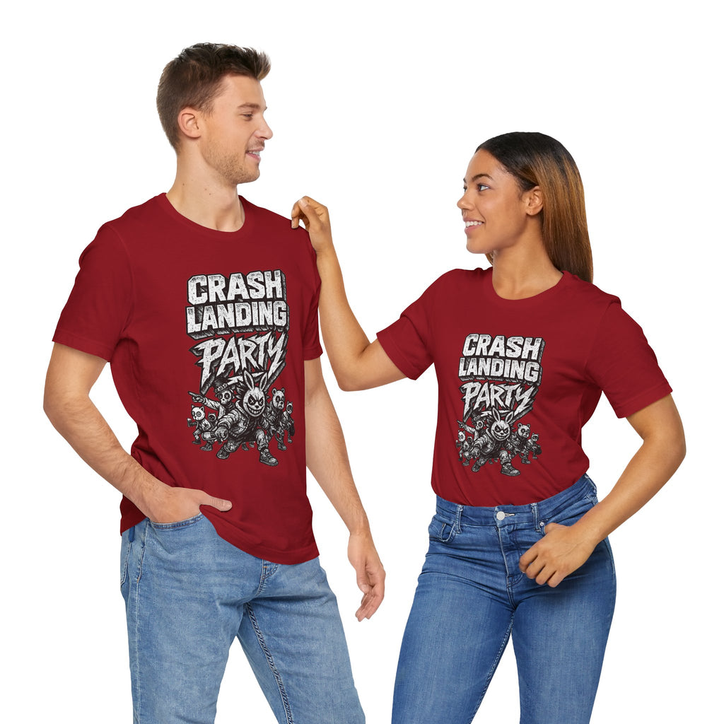 CRASH LANDING PARTY Unisex Tee