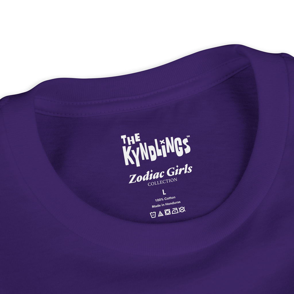 Cancer Zodiac Girl Youth T-Shirt