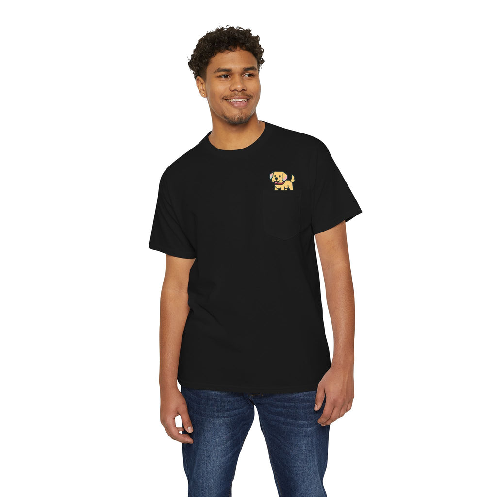 Golden Retriever T-Shirt: Pocket Pets By Kyndlings