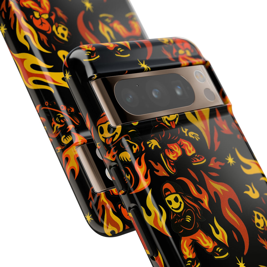 FYRE DANCE - Kreepy Kyds Pattern Phone Case