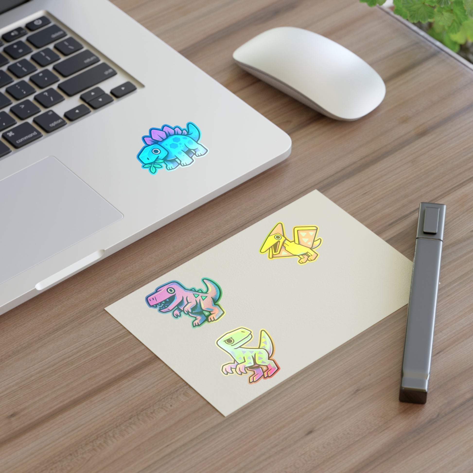 Vibrant Dinosaur Sticker Sheets - Fun Decor for Kids, Party Favors, Scrapbooking, Personalized Gifts, Creative Projects