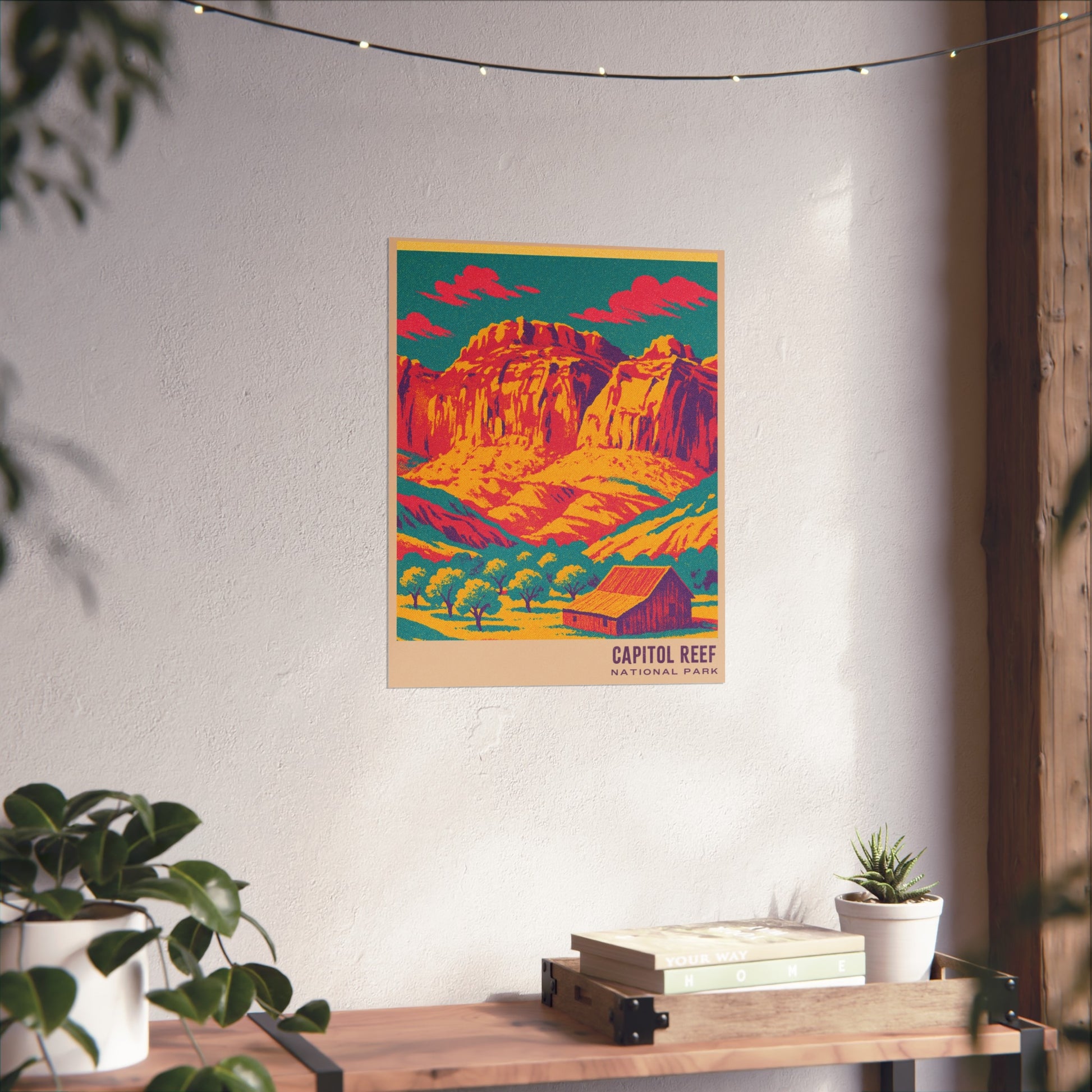 Capitol reef National Park Poster : VINTAGEGRAPH Collection