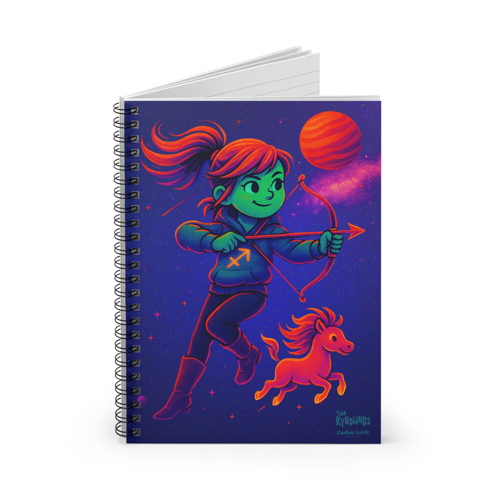 Spiral Notebook by Zodiac Girls: Sagittarius