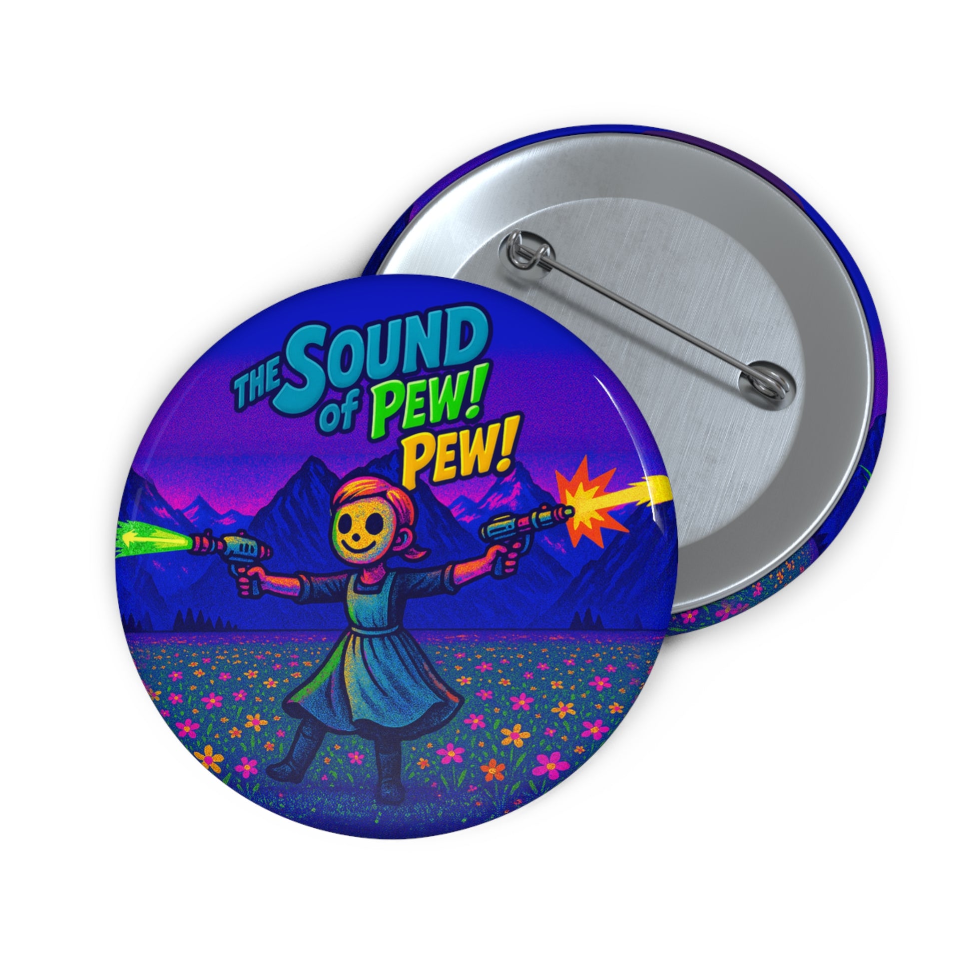 The Sound of Pew Pew - Pin Button
