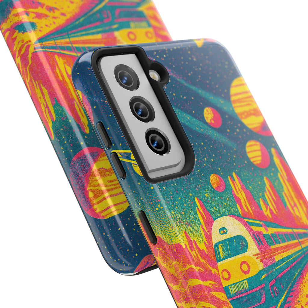 Canyons of Mars Phone Case : VINTAGEGRAPH Collection