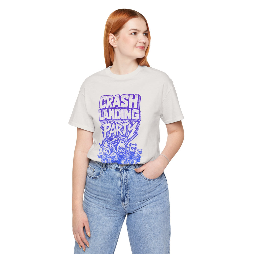 CRASH LANDING PARTY Unisex Tee