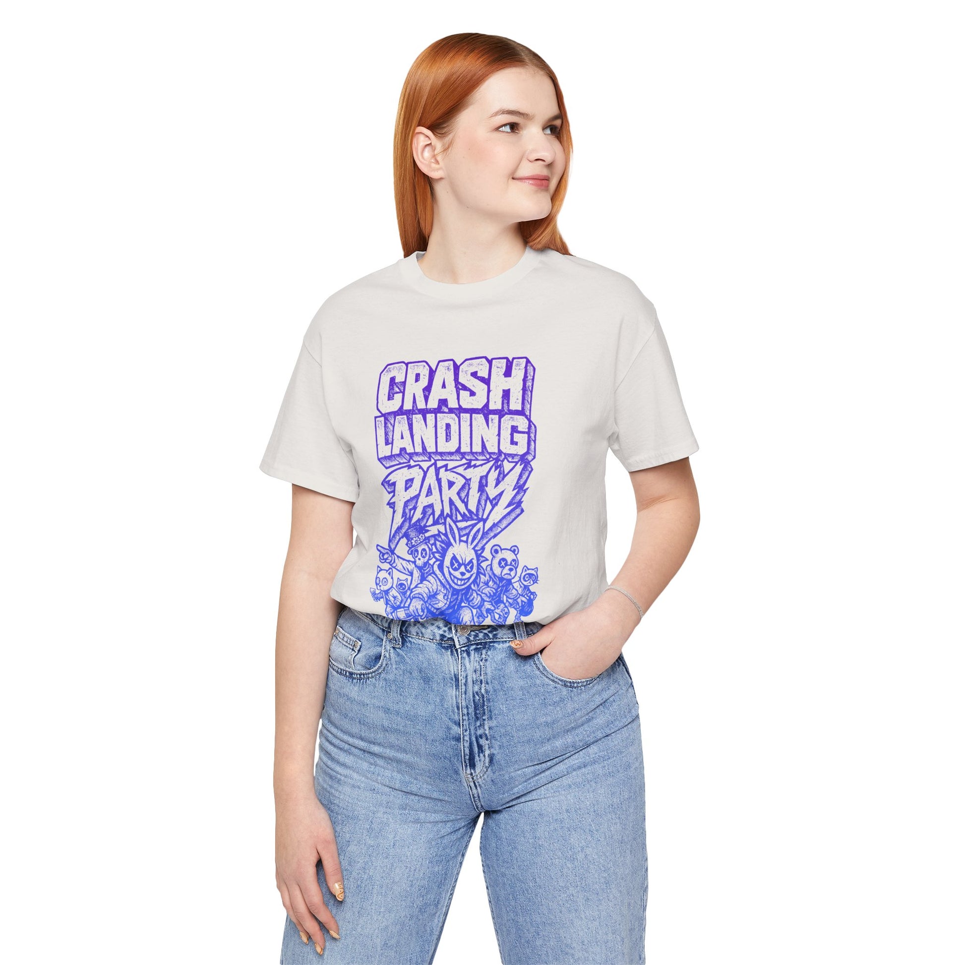 CRASH LANDING PARTY Unisex Tee