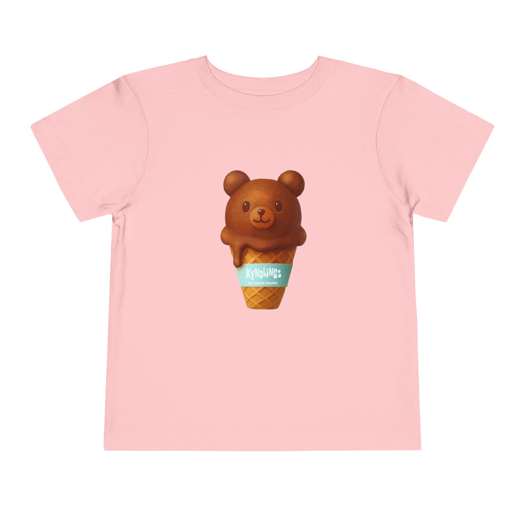 Brownie Bear Toddler Tee : ICE CREAM SHOPPE