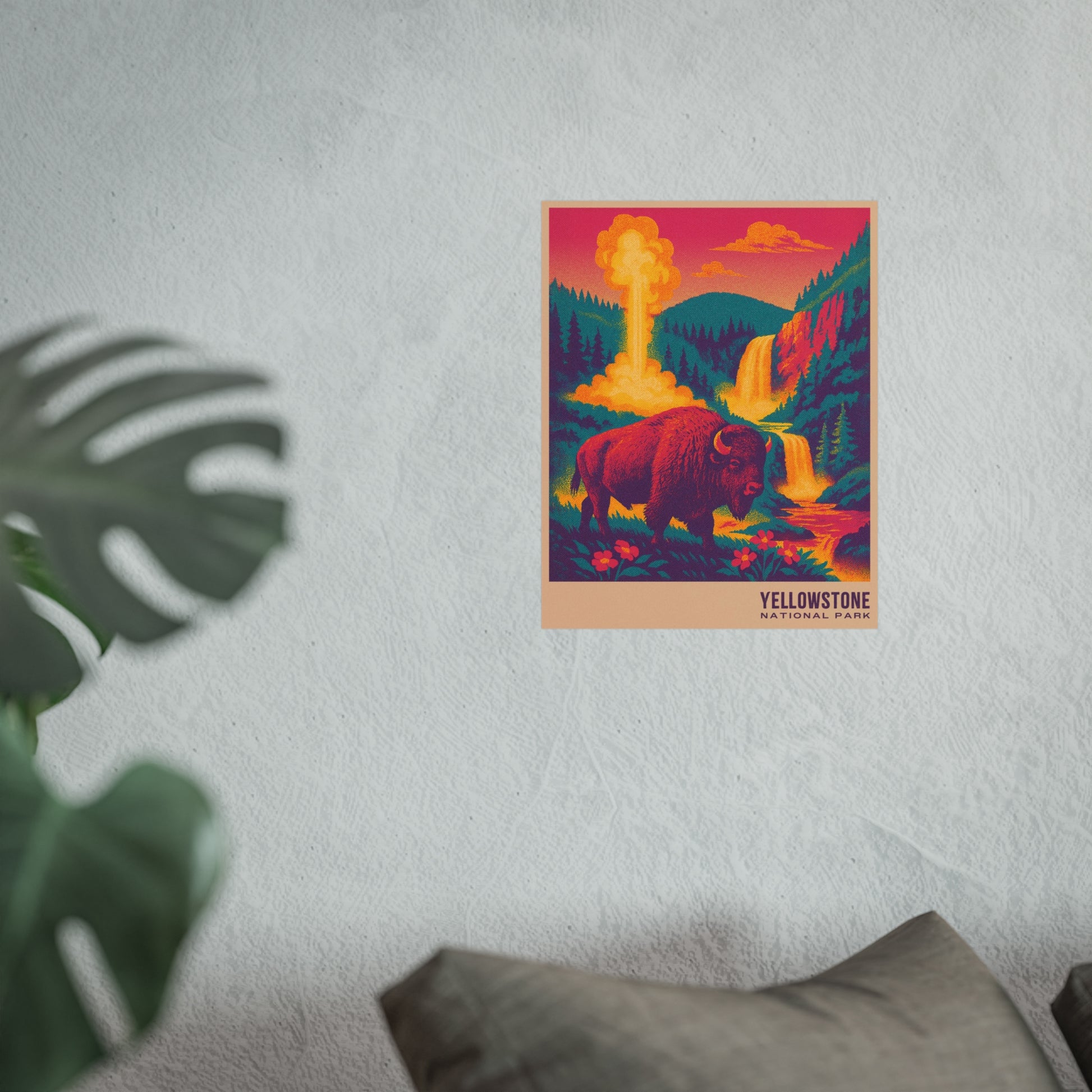 Yellowstone National Park Poster : VINTAGEGRAPH Collection