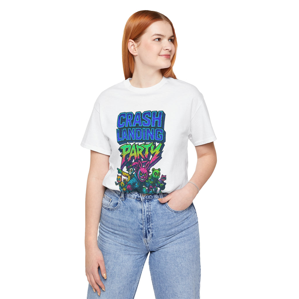 CRASH LANDING PARTY Unisex Tee