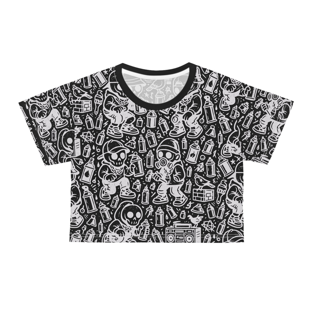 Graffiti Artist Crop Tee
