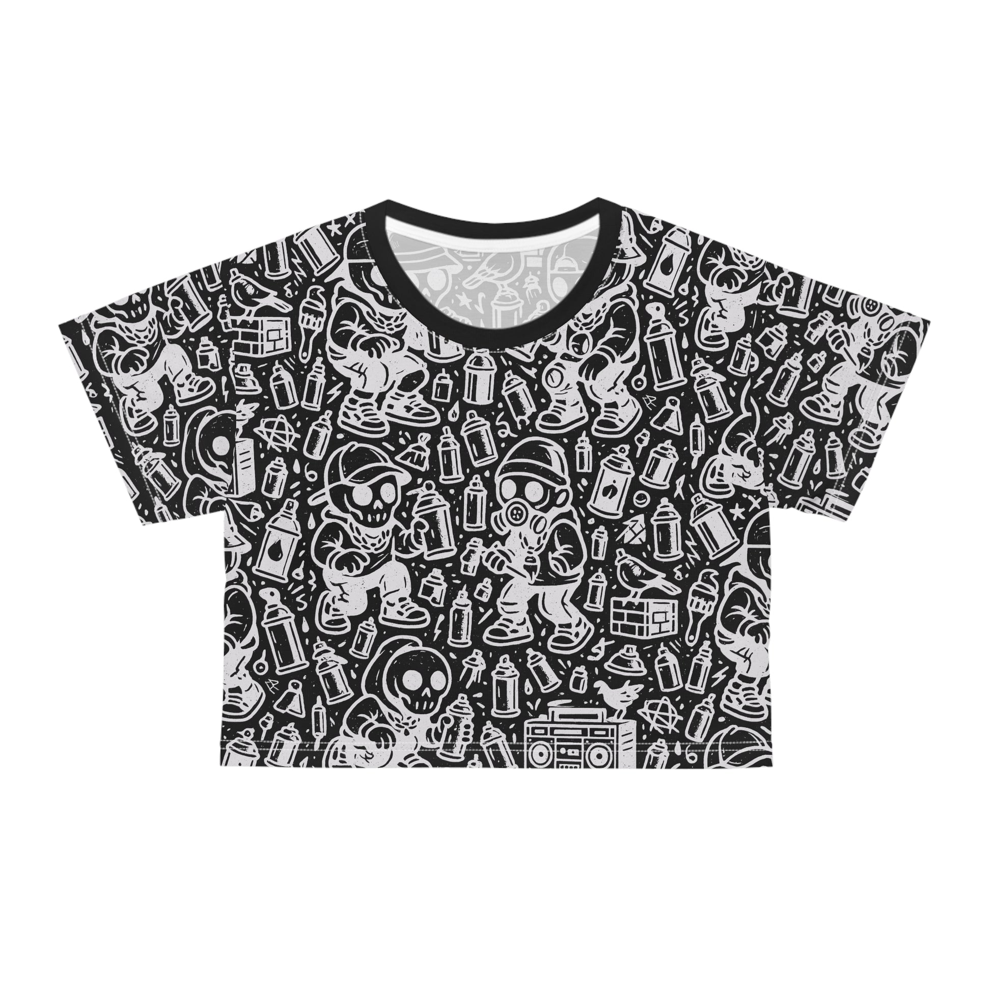 Graffiti Artist Crop Tee