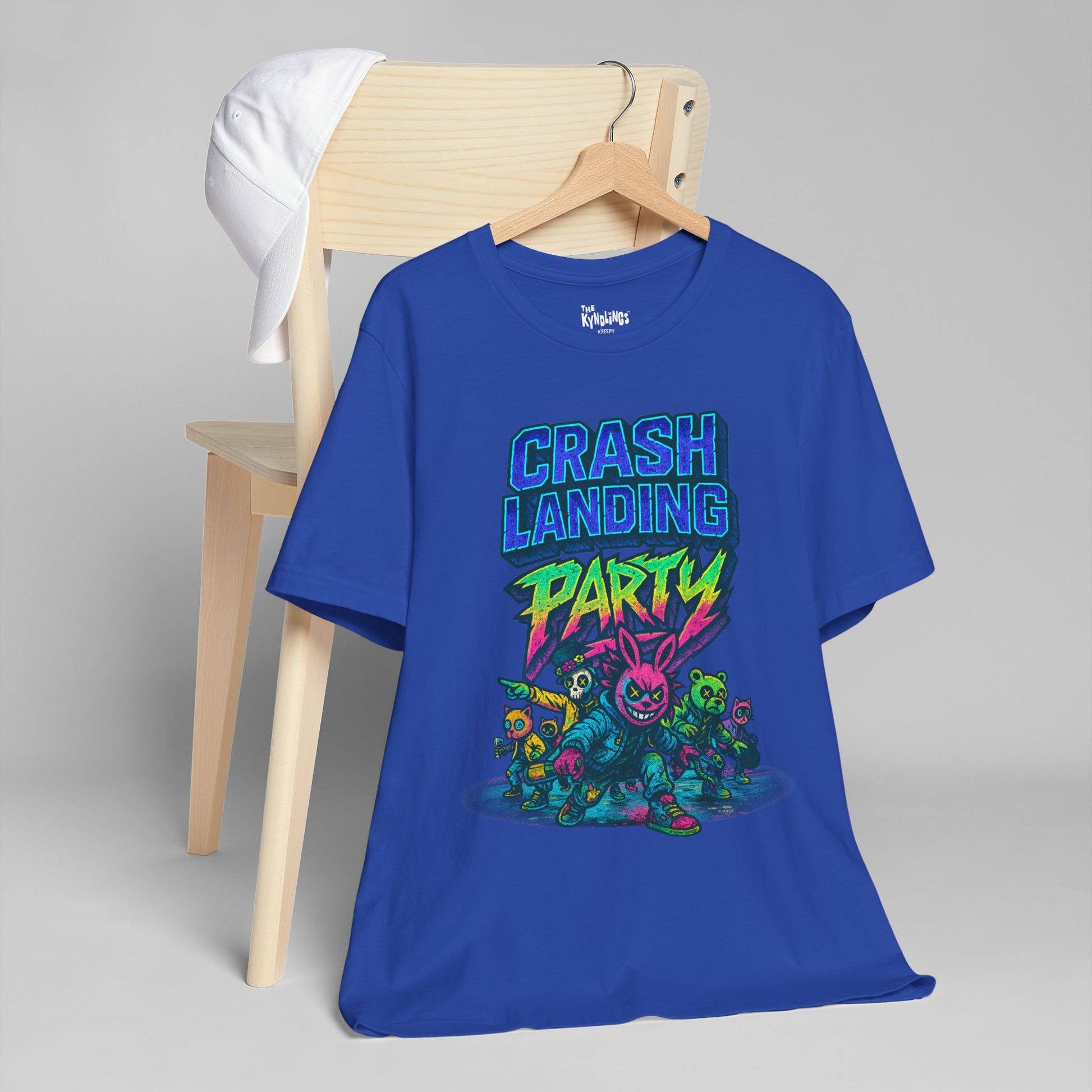 CRASH LANDING PARTY Unisex Tee