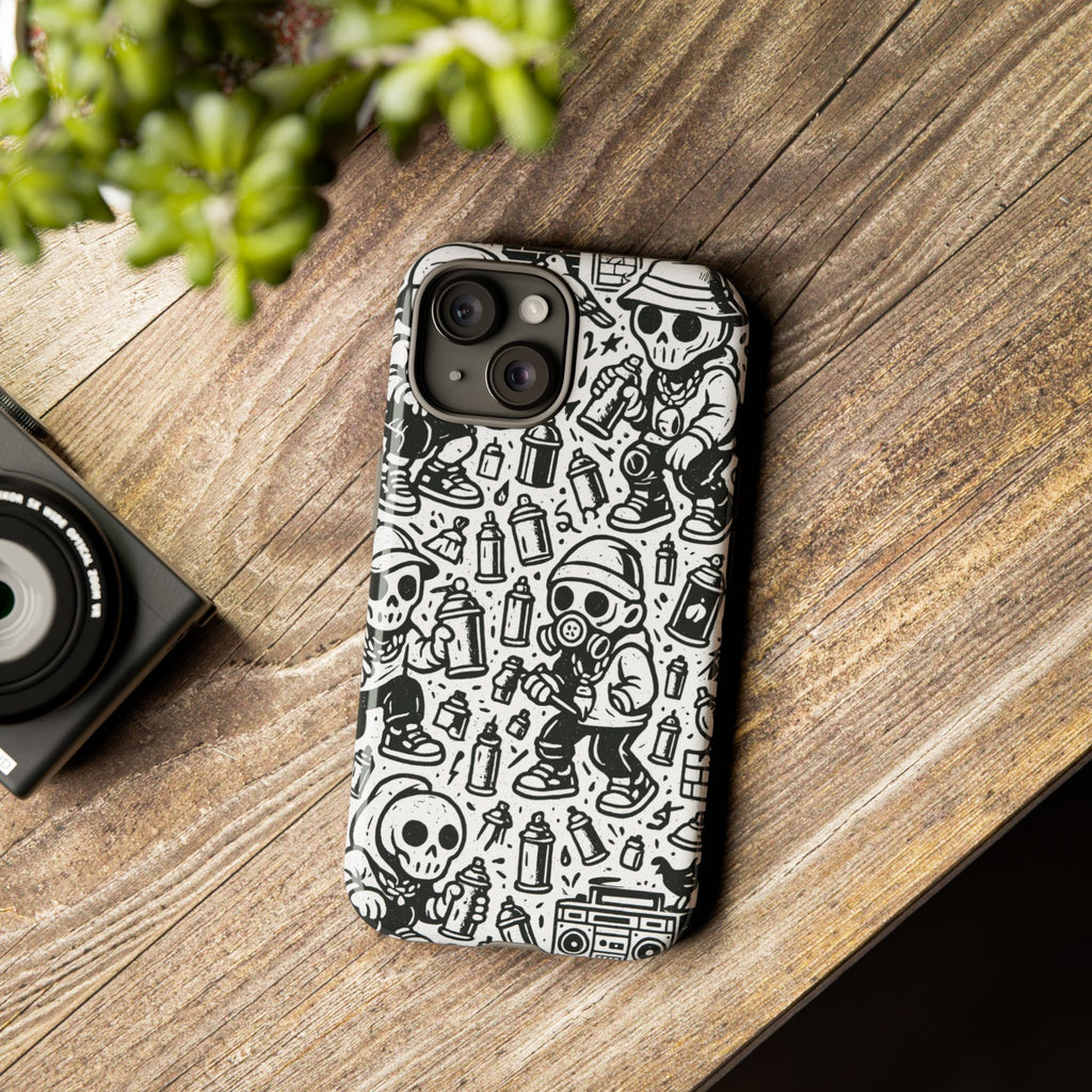 Graffiti Artist - Kreepy Kyds Pattern Phone Case