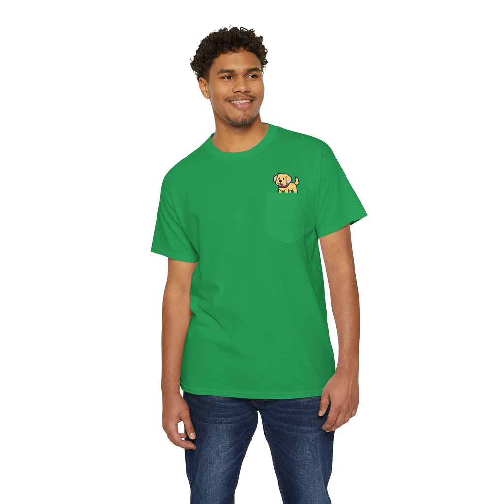 Golden Retriever T-Shirt: Pocket Pets By Kyndlings