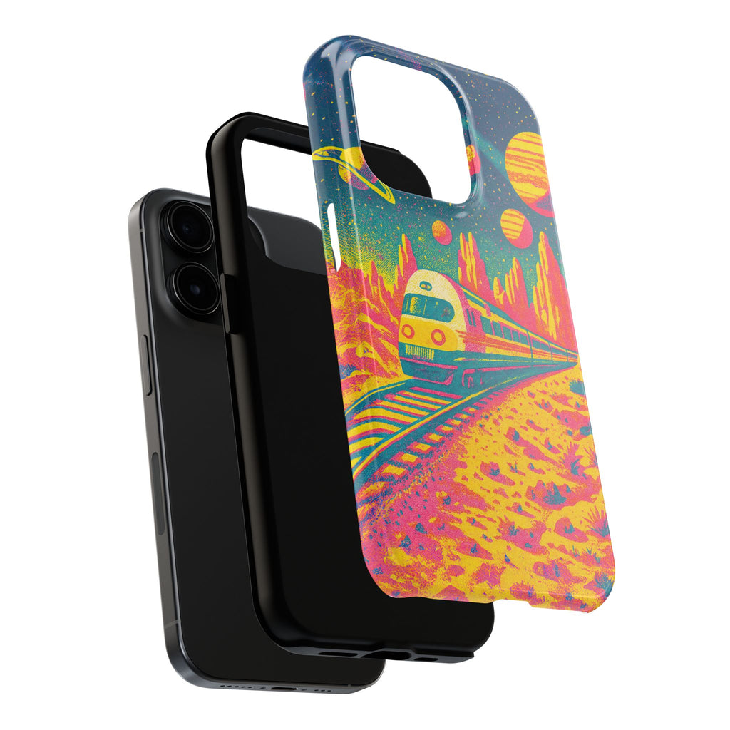 Canyons of Mars Phone Case : VINTAGEGRAPH Collection