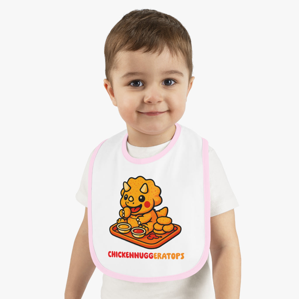Chickennuggeratops Baby Bib