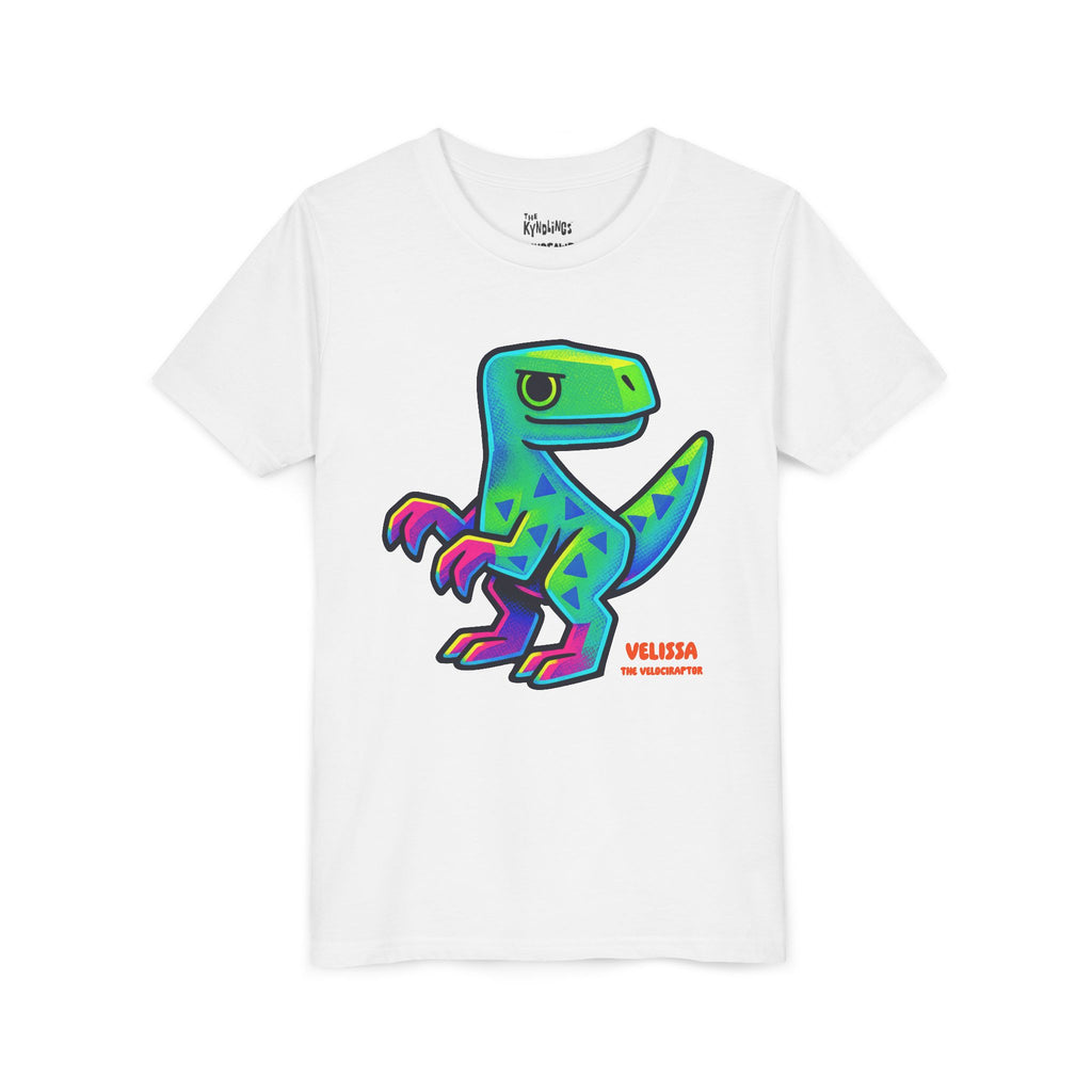 Velissa the Velociraptor Youth Tee