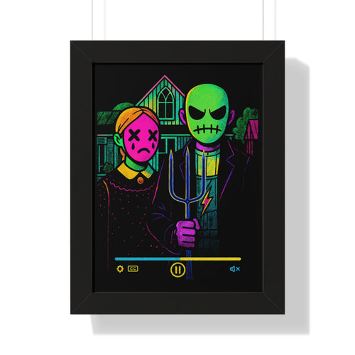 American Gothic Revival - Framed Poster