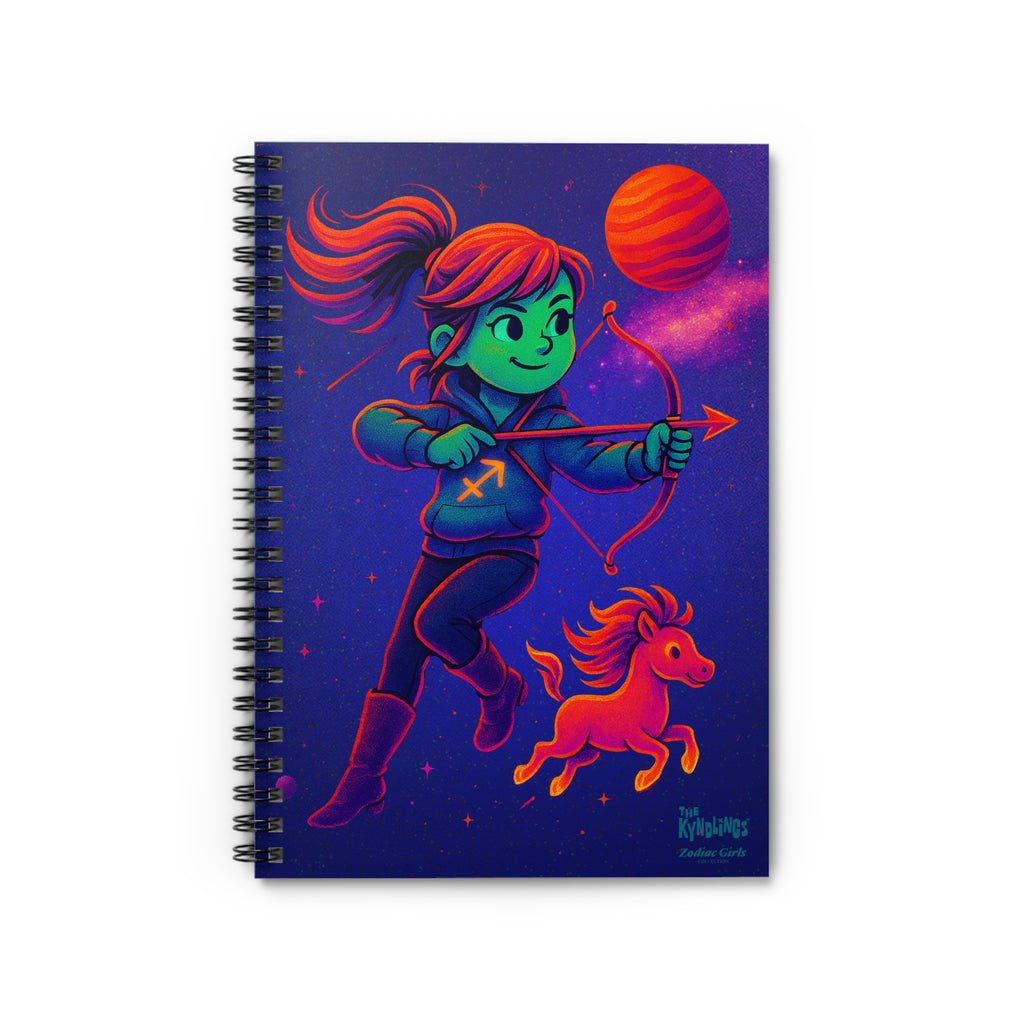 Spiral Notebook by Zodiac Girls: Sagittarius