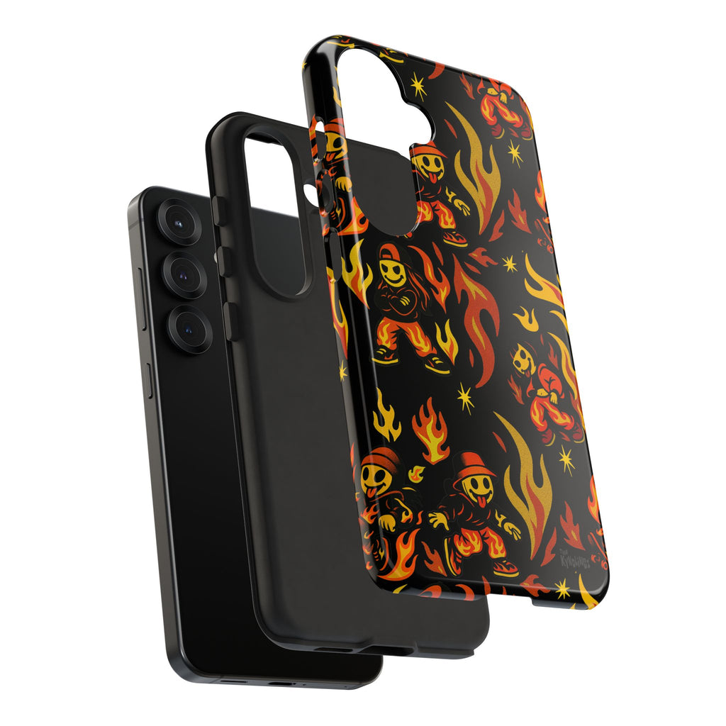 FYRE DANCE - Kreepy Kyds Pattern Phone Case