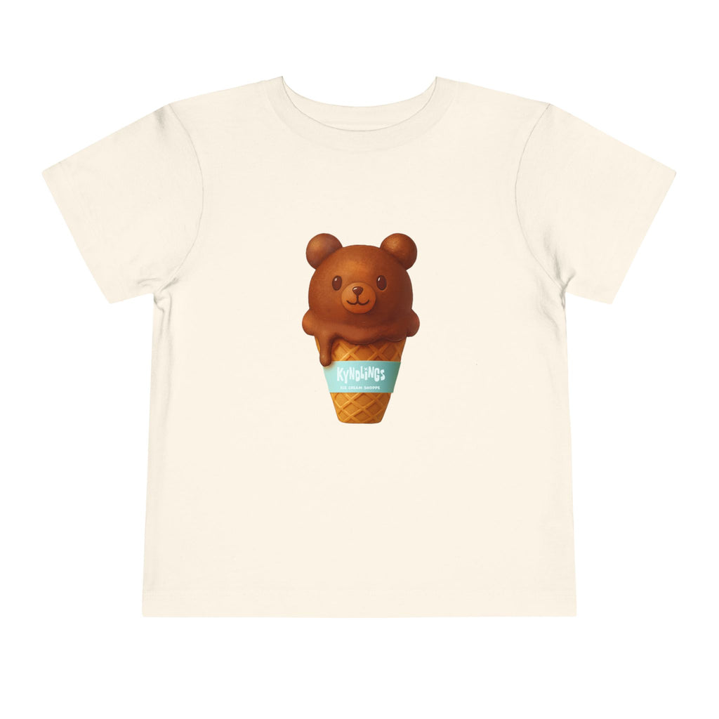 Brownie Bear Toddler Tee : ICE CREAM SHOPPE