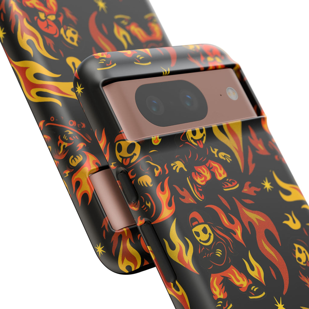 FYRE DANCE - Kreepy Kyds Pattern Phone Case