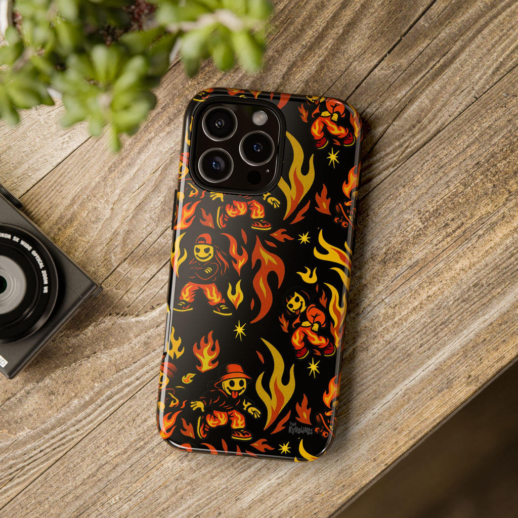 FYRE DANCE - Kreepy Kyds Pattern Phone Case