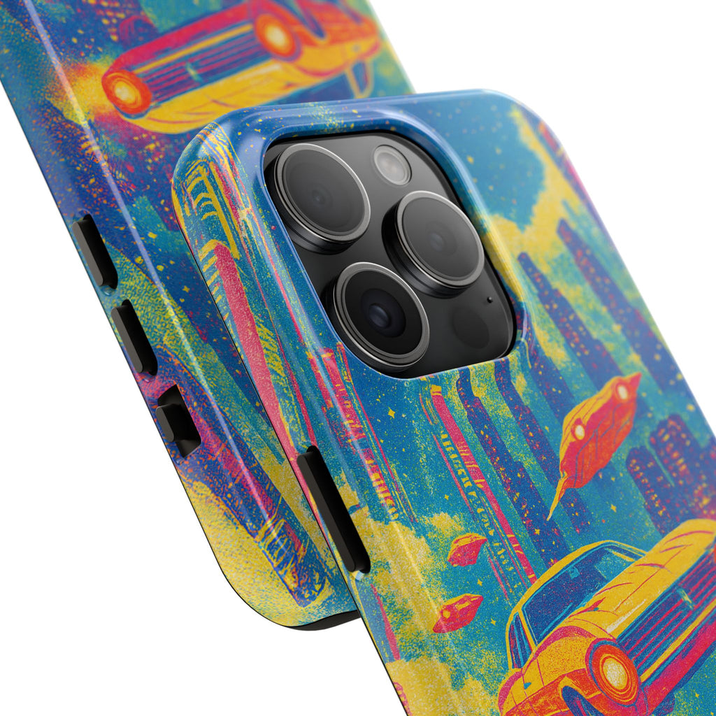 Getaway Car Phone Case: VINTAGEGRAPH Collection