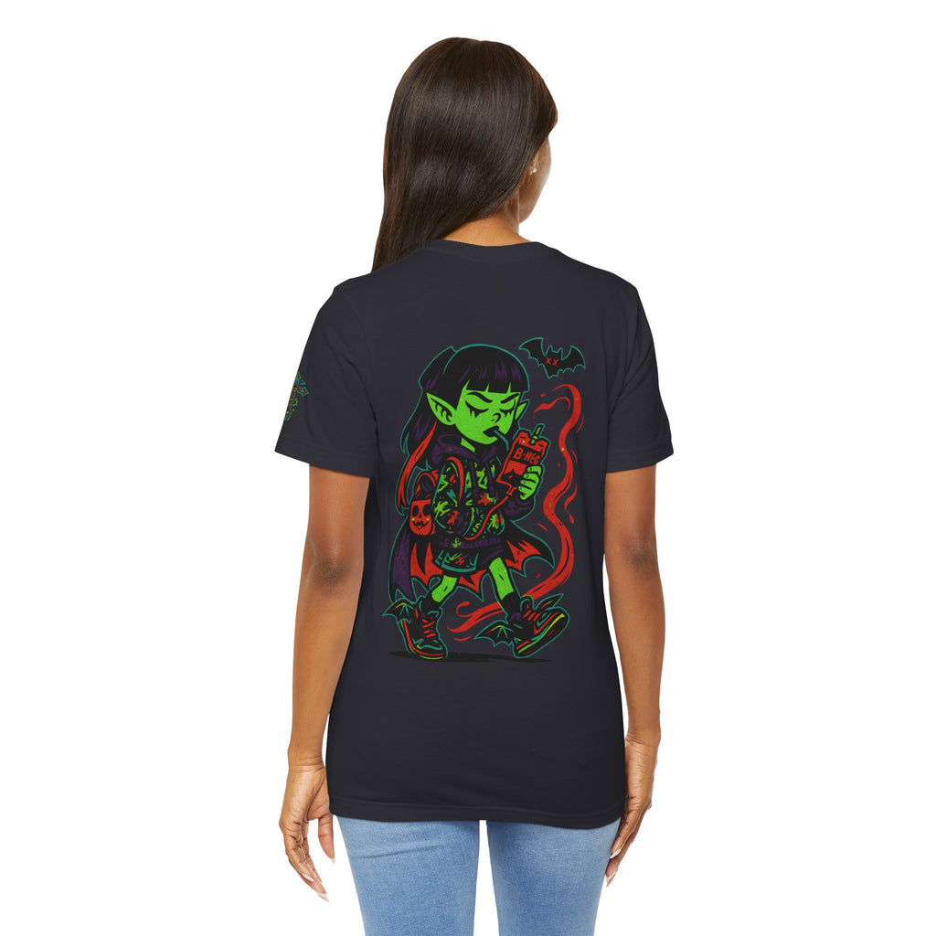 BAD BLOOD Vampire Girl Graphic Tee