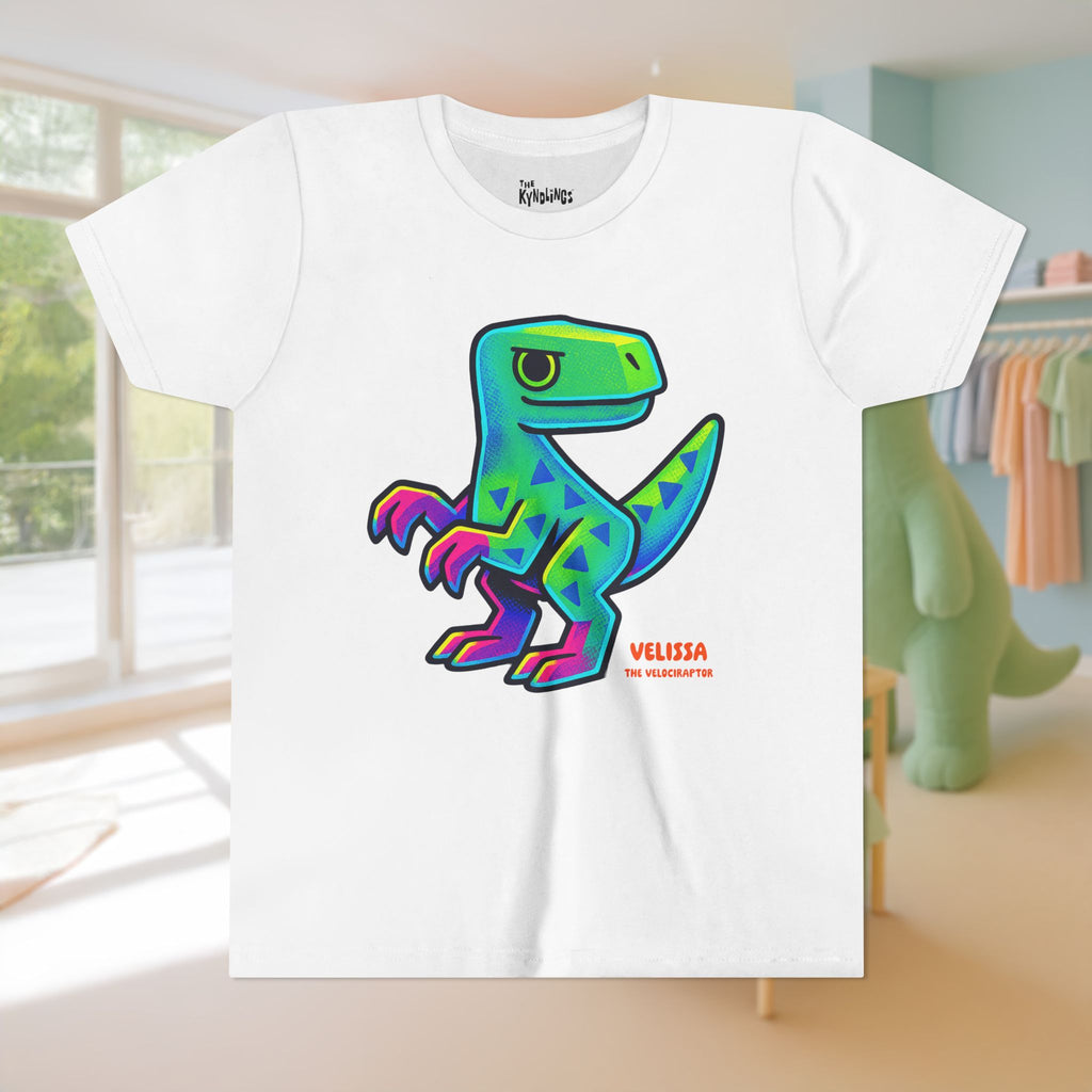 Velissa the Velociraptor Youth Tee