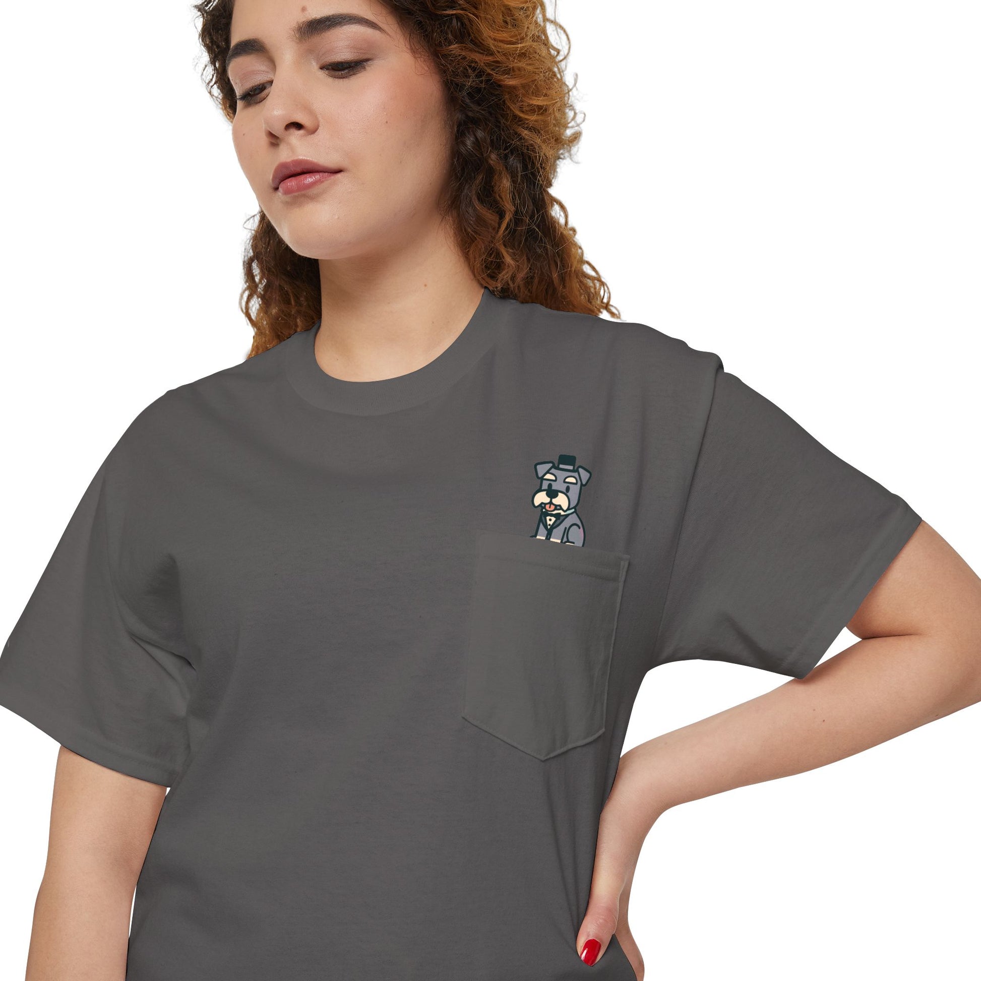 Schnauzer T-Shirt: Pocket Pets By Kyndlings