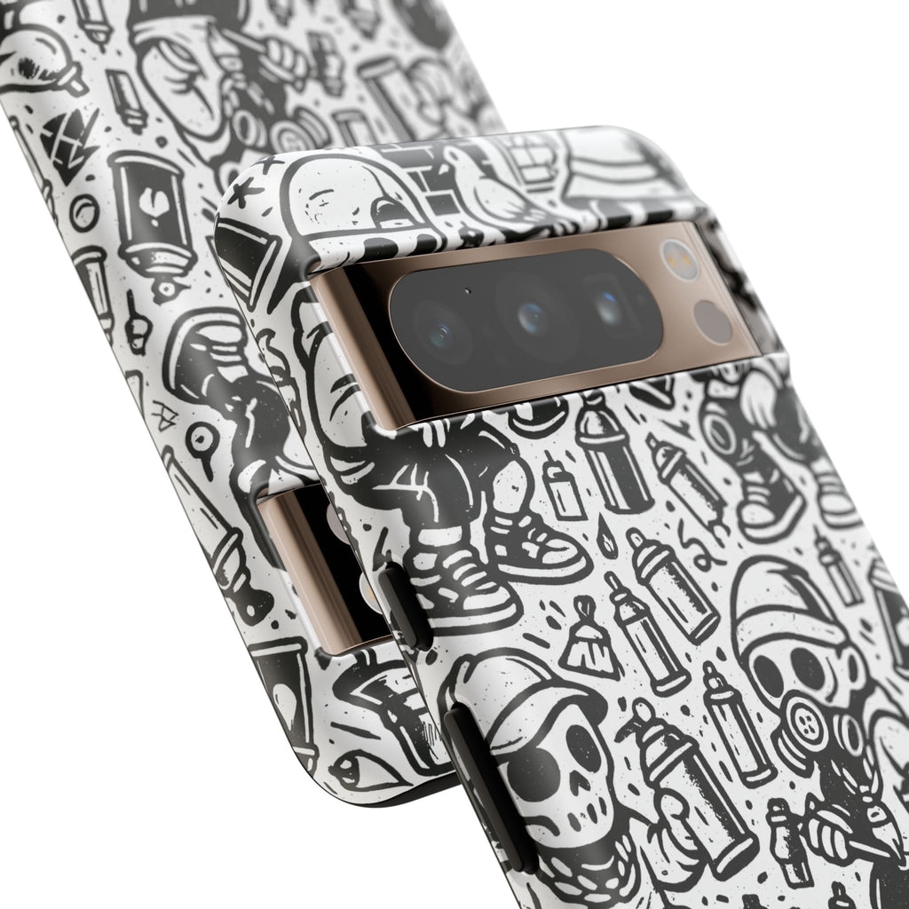 Graffiti Artist - Kreepy Kyds Pattern Phone Case