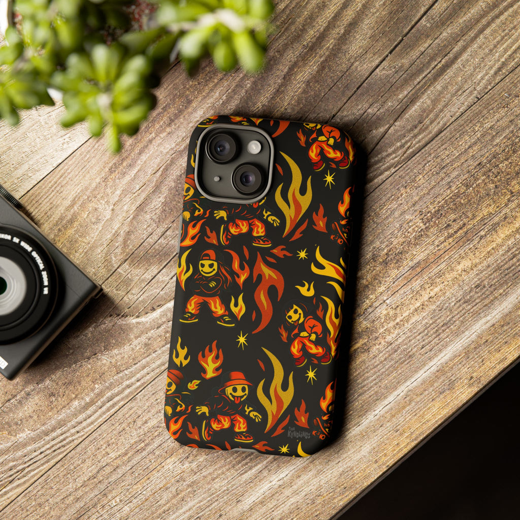FYRE DANCE - Kreepy Kyds Pattern Phone Case