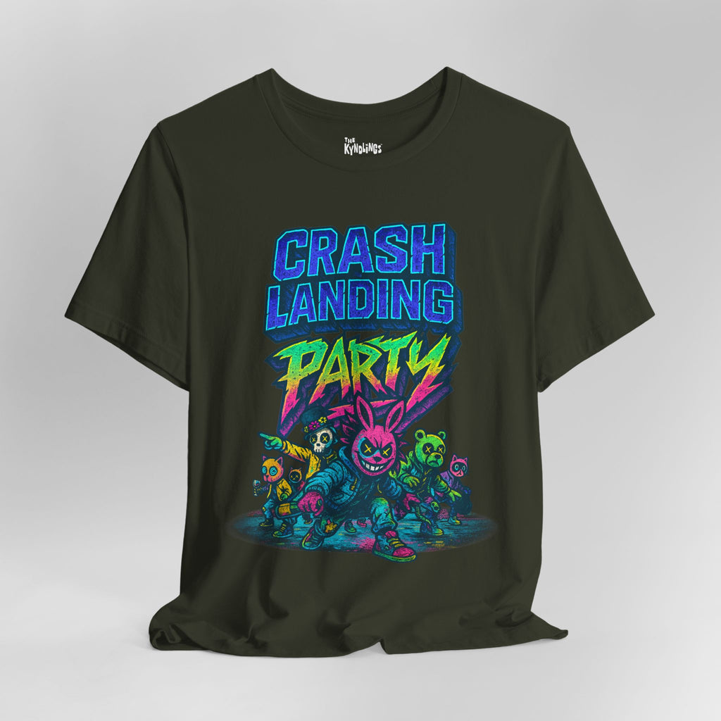 CRASH LANDING PARTY Unisex Tee
