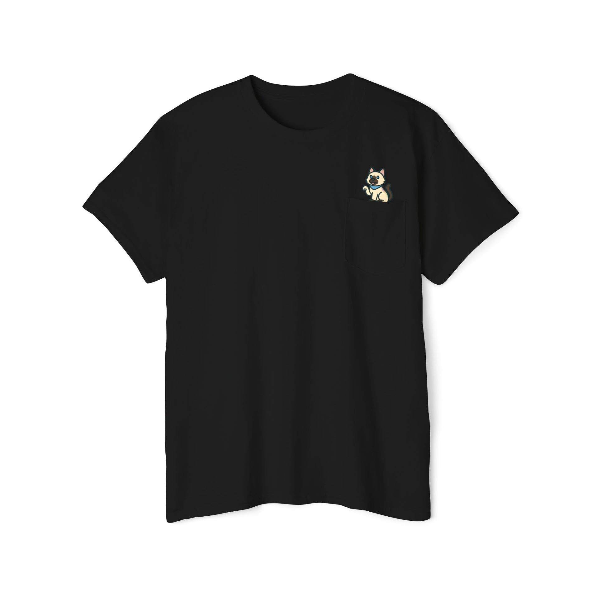 Siamese Cat T-Shirt: Pocket Pets By Kyndlings