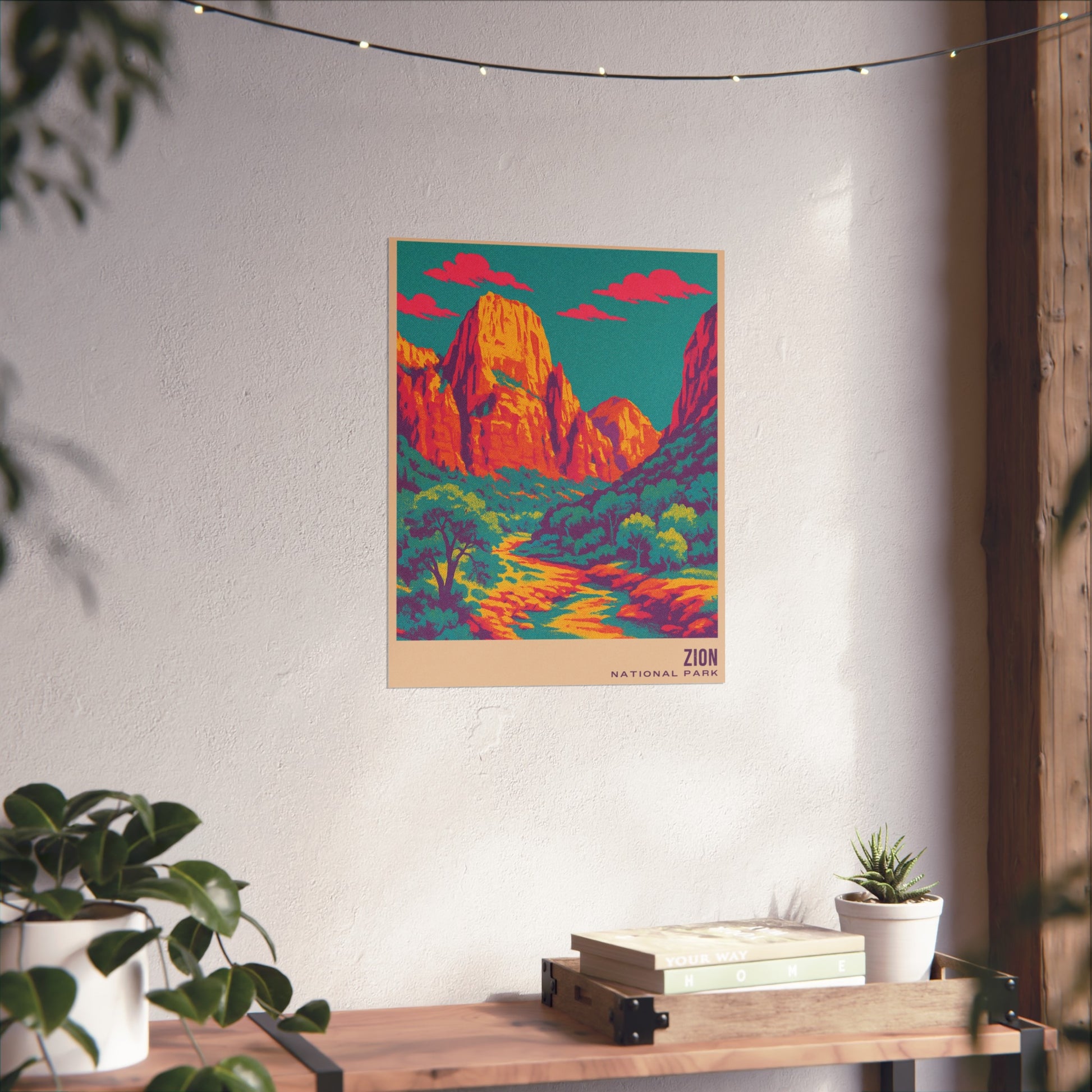 Zion National Park Poster : VINTAGEGRAPH Collection