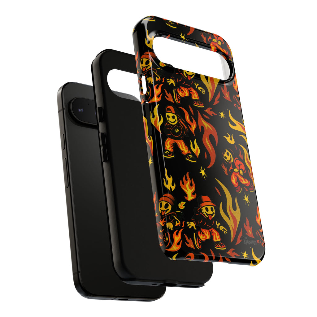 FYRE DANCE - Kreepy Kyds Pattern Phone Case