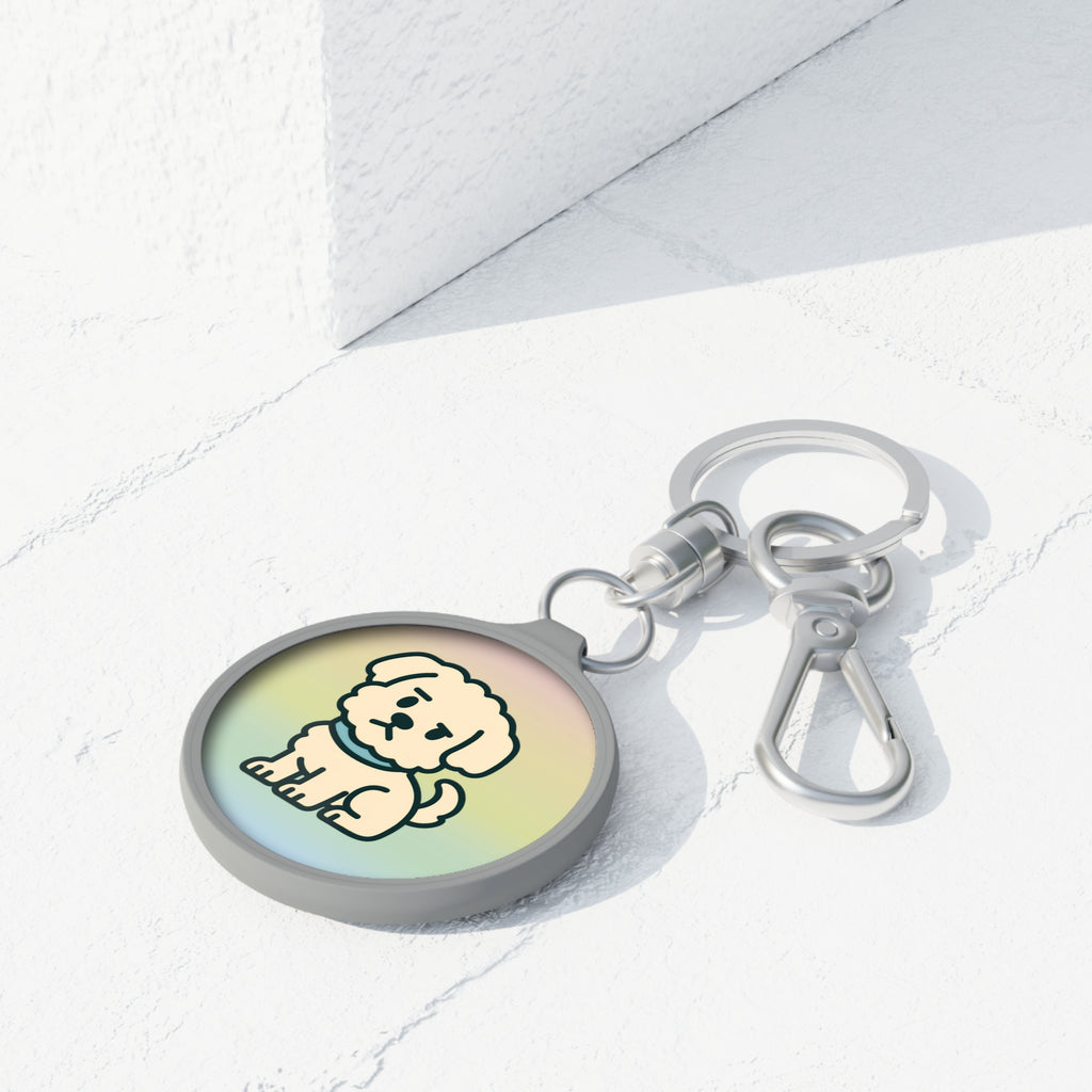 MALTESE Keyring Tag : Pocket Pet Collection