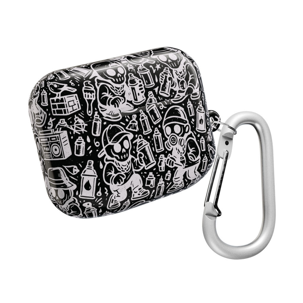 Graffiti Artist Pattern AirPod Case - Kreepy Kyds