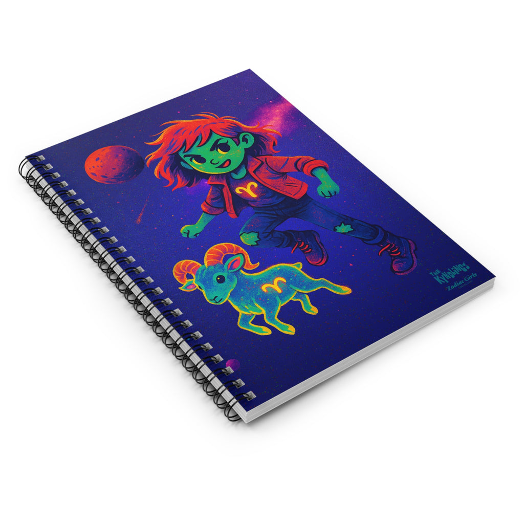 Spiral Notebook by Zodiac Girls: Aries