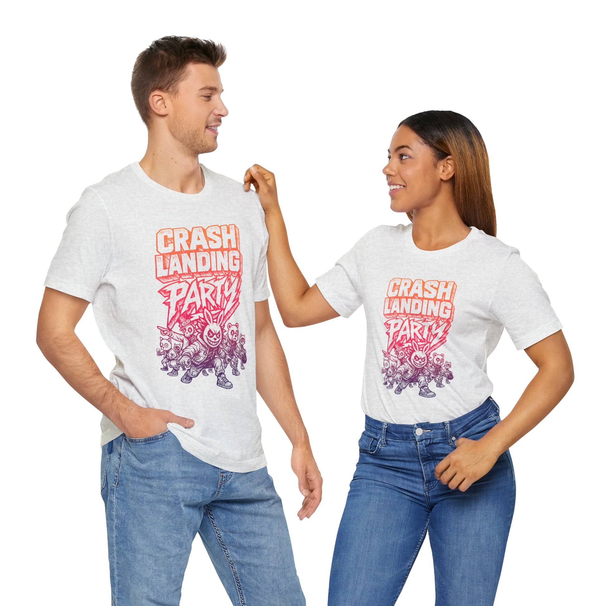 CRASH LANDING PARTY Unisex Tee