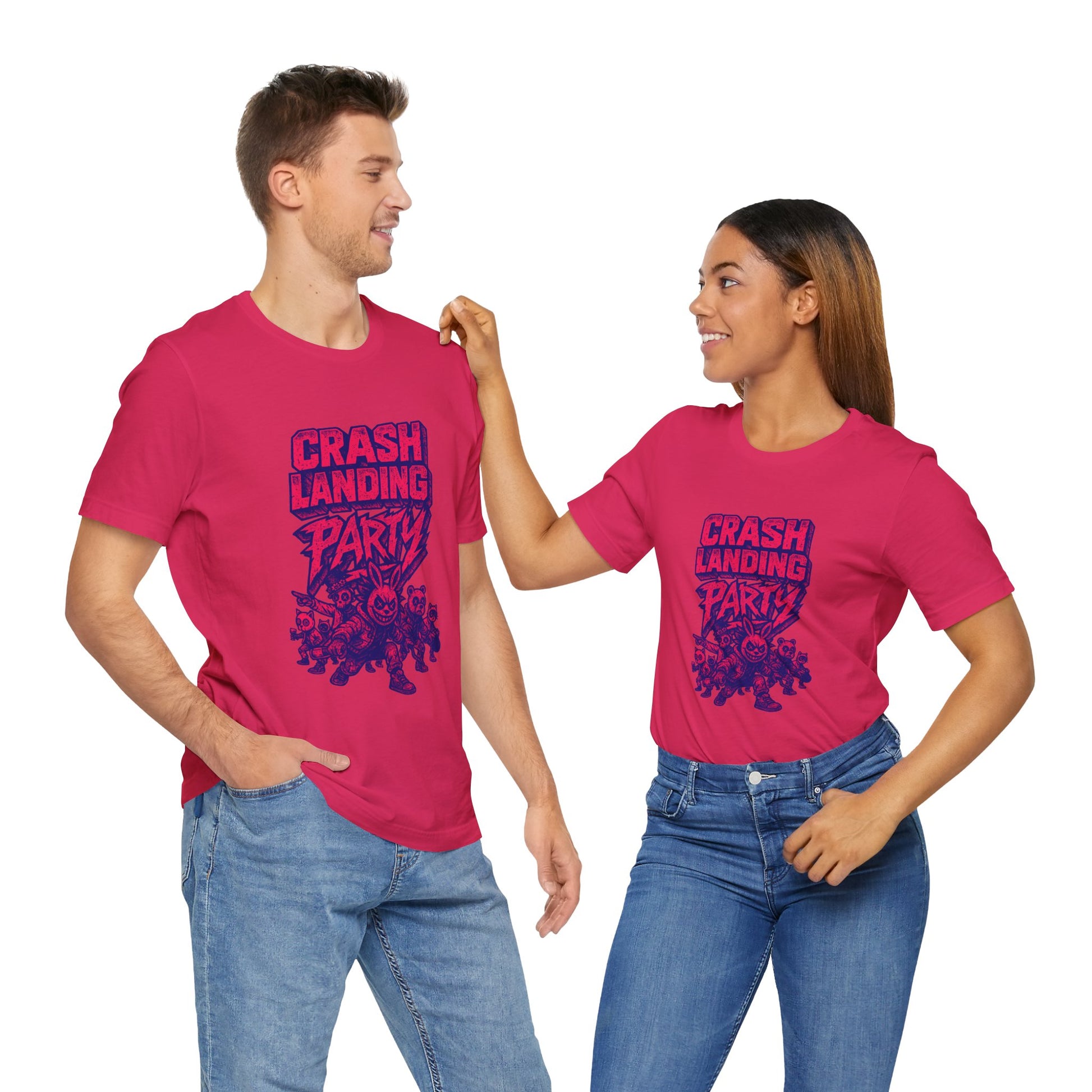 CRASH LANDING PARTY Unisex Tee
