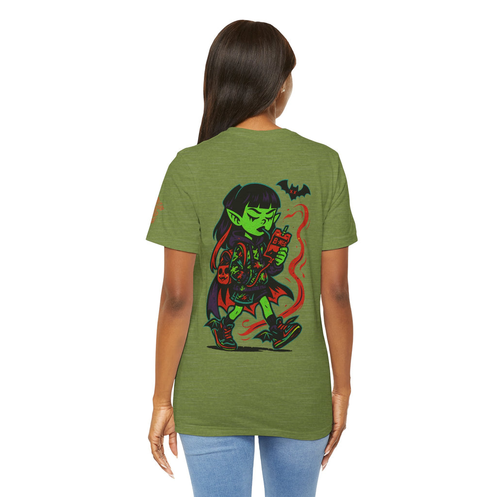 BAD BLOOD Vampire Girl Graphic Tee