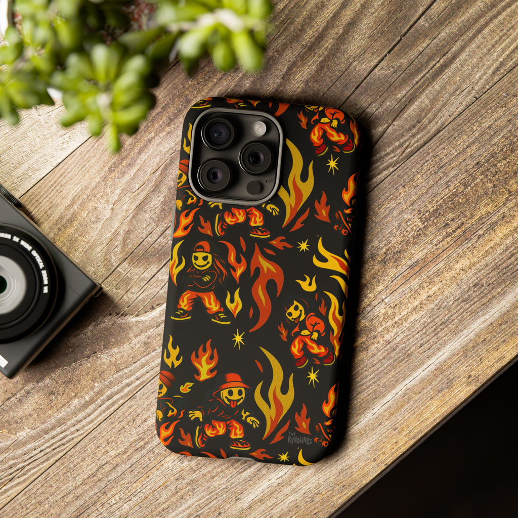 FYRE DANCE - Kreepy Kyds Pattern Phone Case