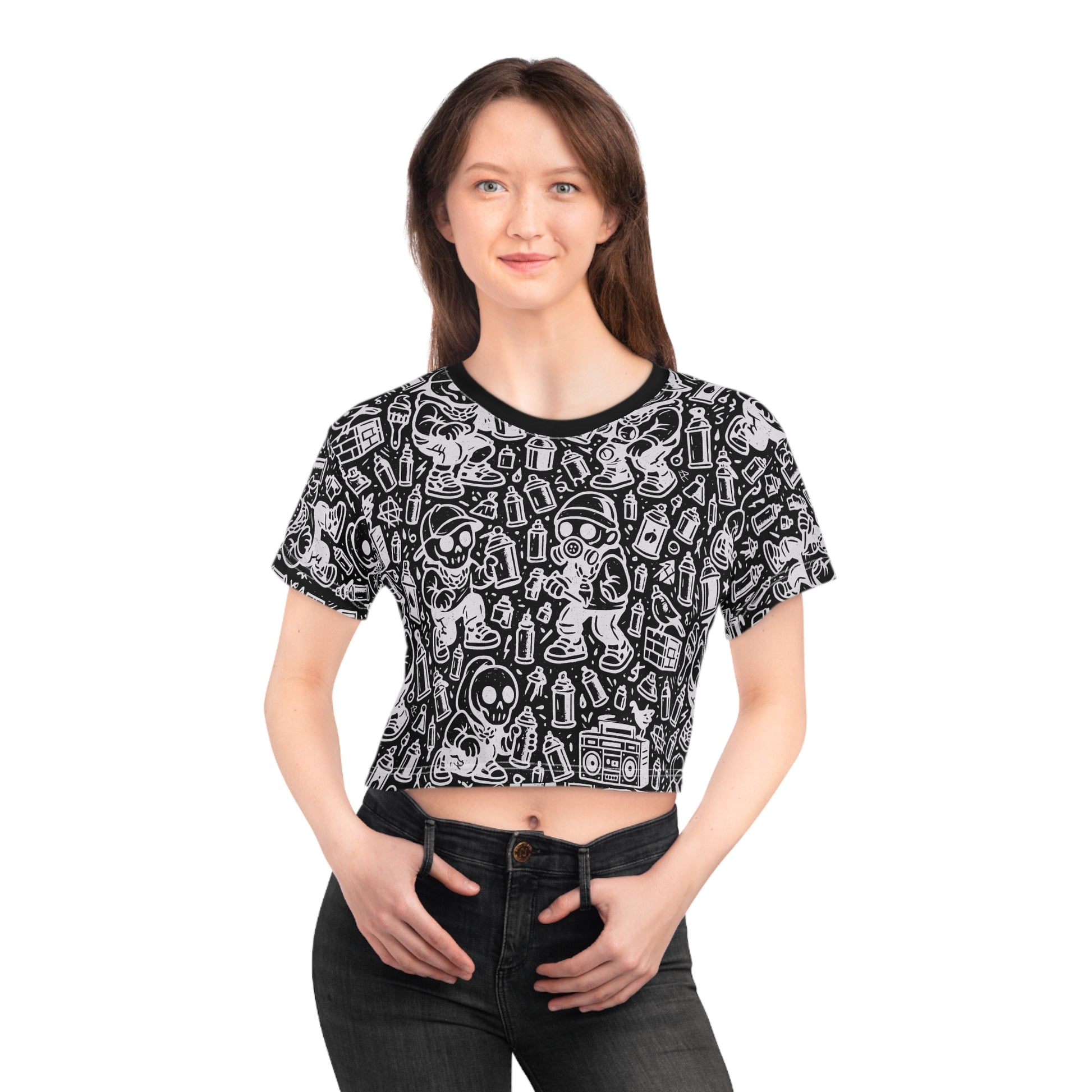 Graffiti Artist Crop Tee
