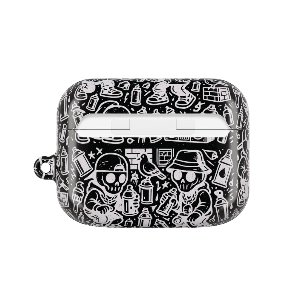 Graffiti Artist Pattern AirPod Case - Kreepy Kyds